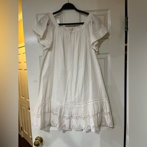EUC Rebecca Taylor White Dress 8